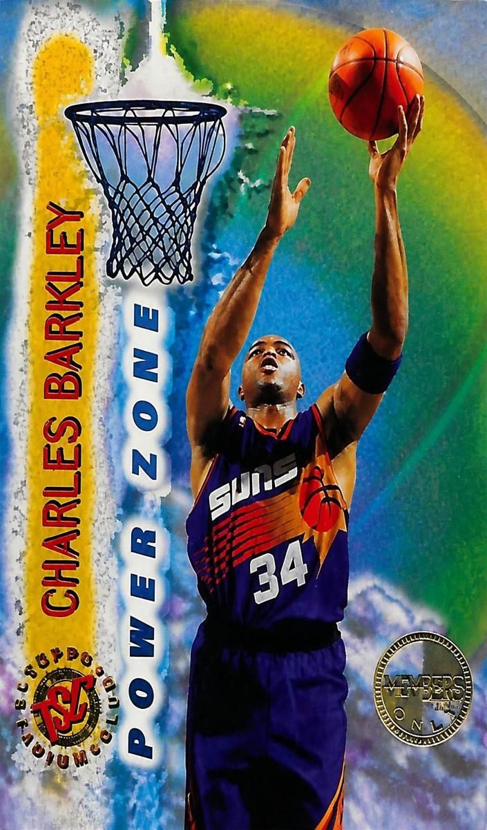 1995 Topps Stadium Club Basketball Members Only Charles Barkley #PZ2