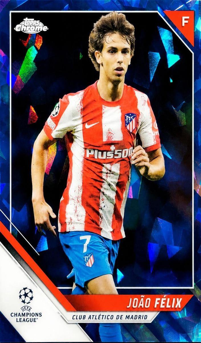 2021 Topps Chrome Sapphire UEFA Champions League Soccer Joao Felix #94
