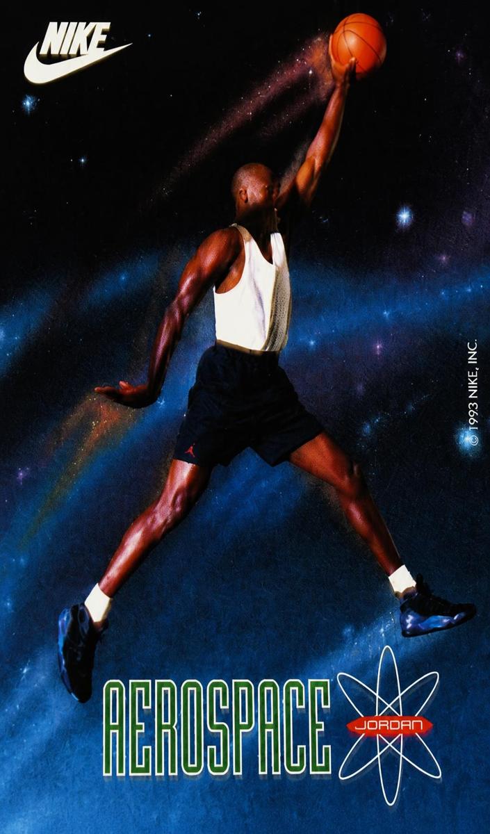 1993 Nike Warner Bros. Michael Jordan Basketball "That's All Folks!" #NNO PSA 9