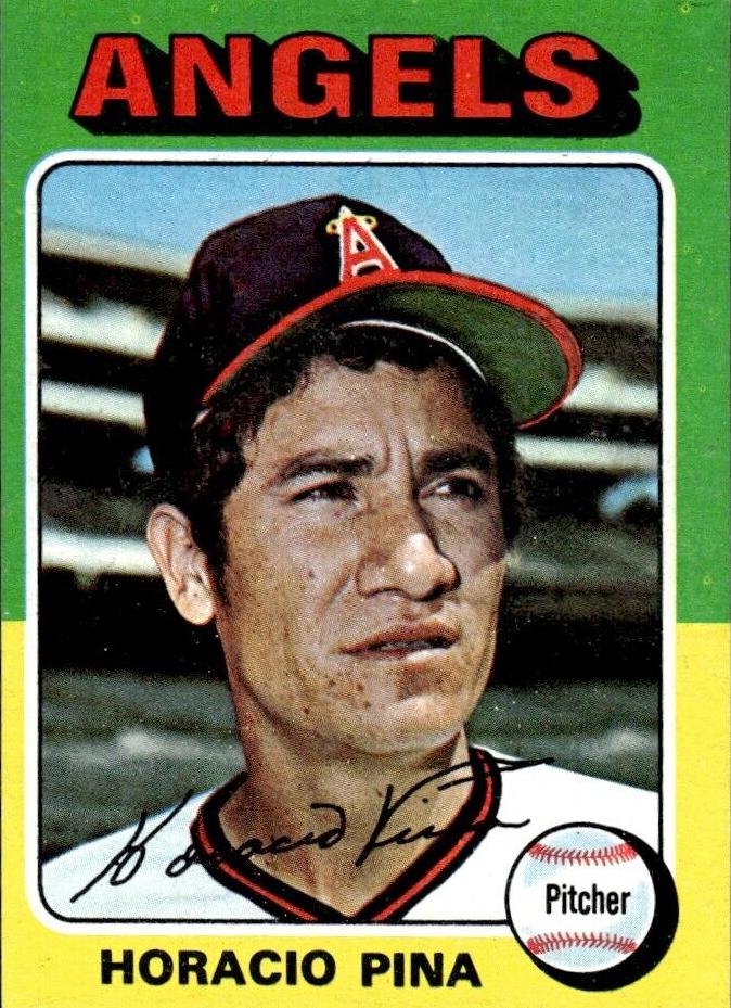 1975 Topps Mini Baseball Horacio Pina #139
