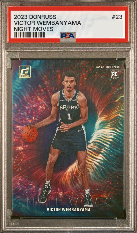 2023 Panini Donruss Basketball Victor Wembanyama #23 PSA 8.5