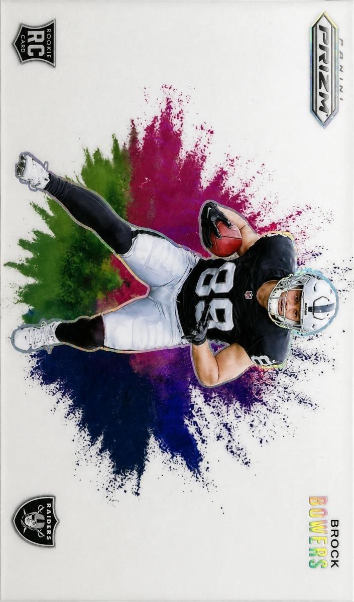 2024 Panini Prizm Football Brock Bowers #8 PSA 10