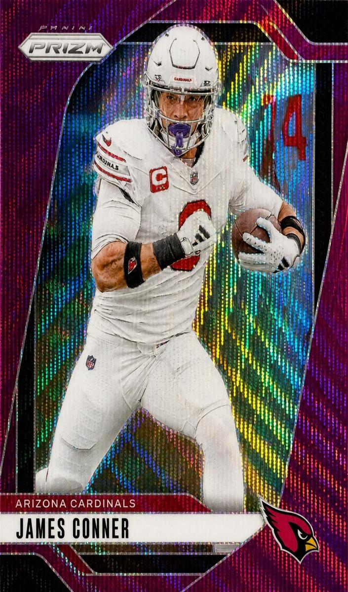2024 Panini Prizm Football Purple Wave James Conner #2