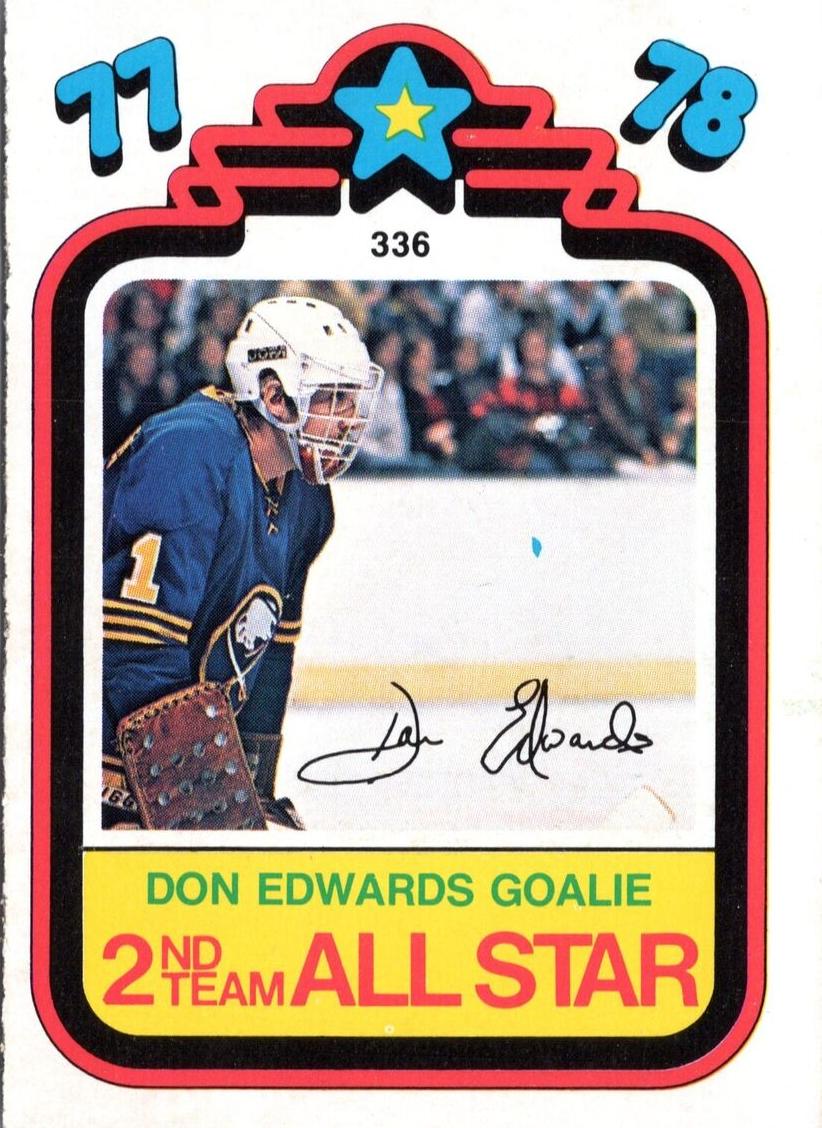 1978 O-Pee-Chee Hockey Don Edwards #336
