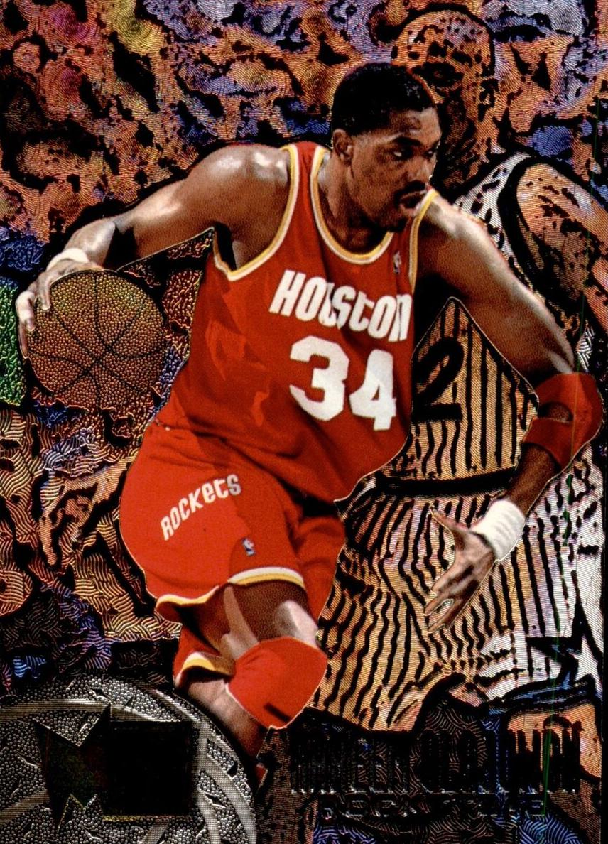 1995 Fleer Metal Basketball Hakeem Olajuwon #40