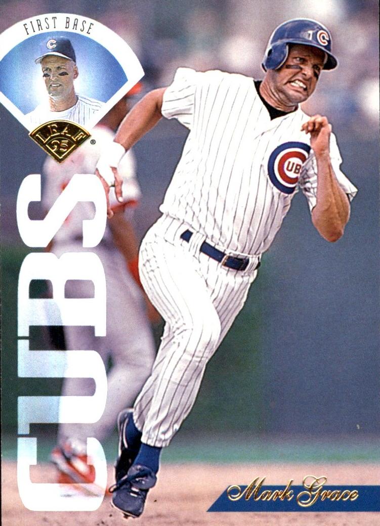 1995 Leaf Baseball Mark Grace #277