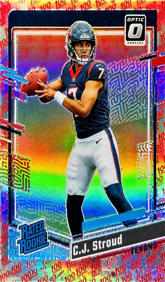 2023 Donruss Optic Football One Hundred C.J. Stroud #244 PSA 10