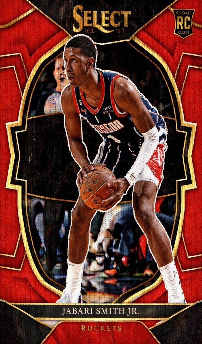 2022 Panini Select Basketball Red Wave Jabari Smith Jr. #69 PSA 10
