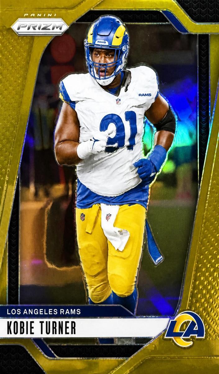2024 Panini Prizm Football Gold Kobie Turner #171