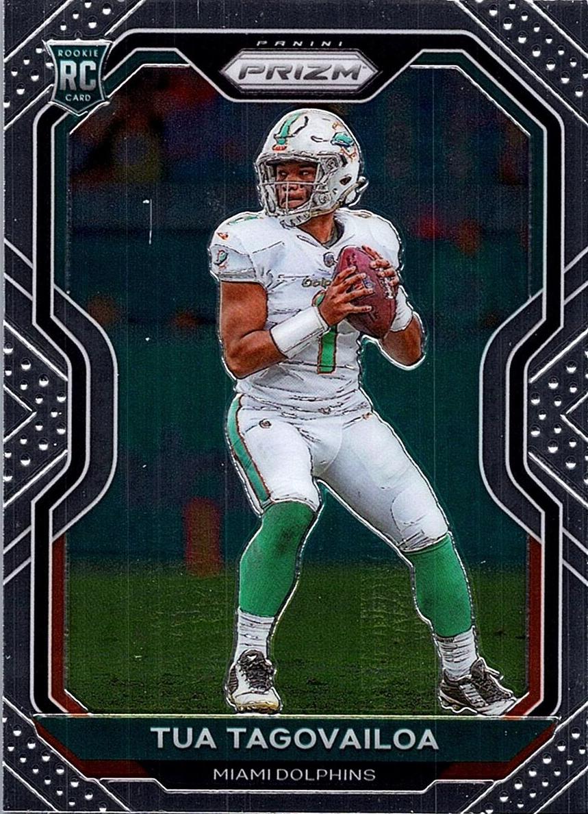 2020 Panini Prizm Football Tua Tagovailoa #339 PSA 9