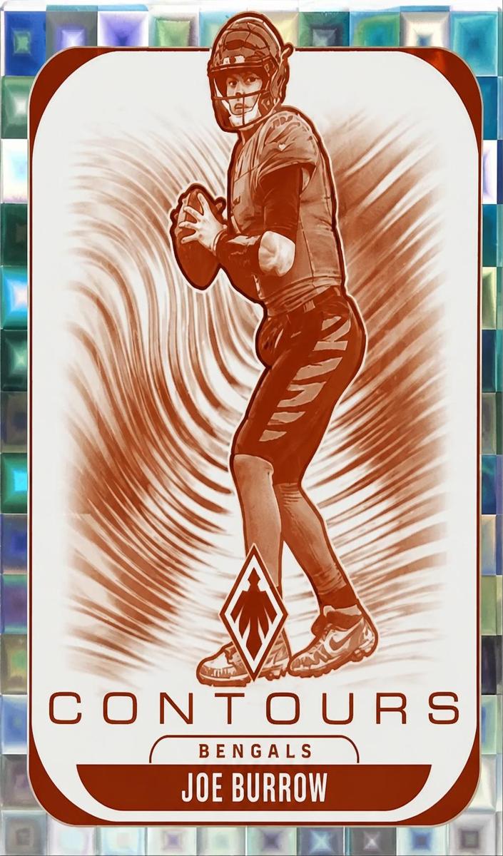 2025 Panini Phoenix Football Silver Pandora Joe Burrow #7