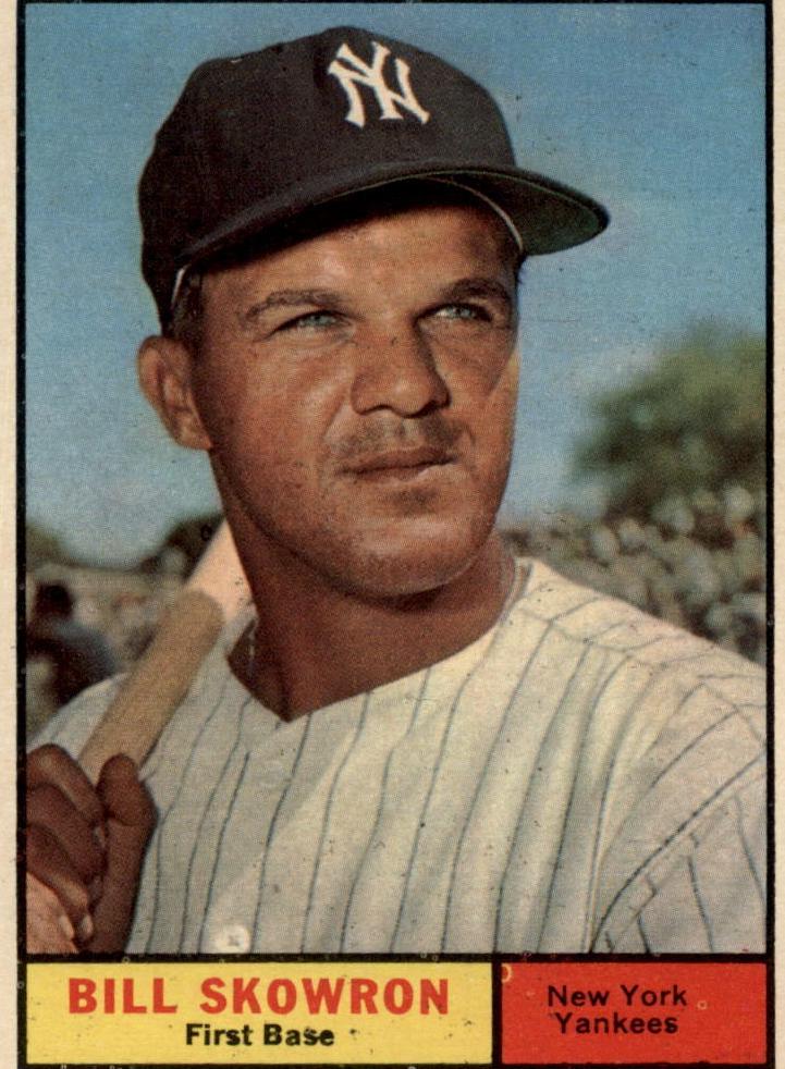 1961 Topps Baseball Bill Skowron #371 PSA 6