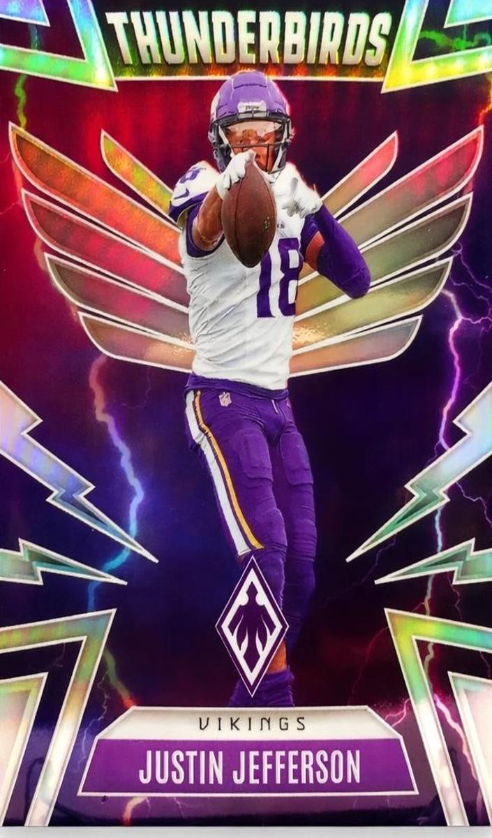 2025 Panini Phoenix Football Justin Jefferson #34