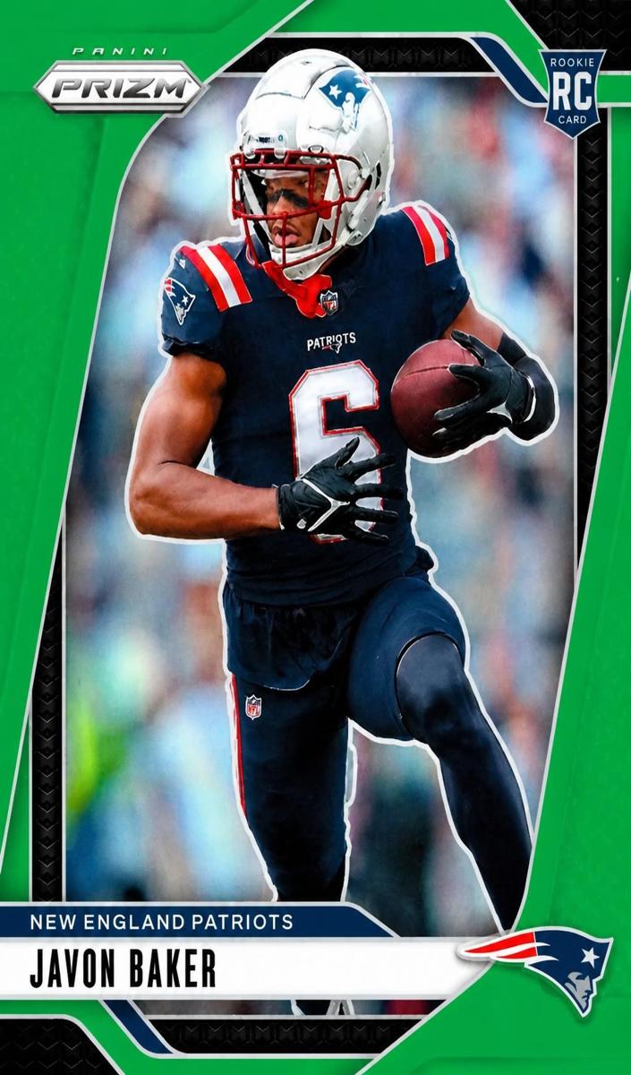 2024 Panini Prizm Football Green Javon Baker #344