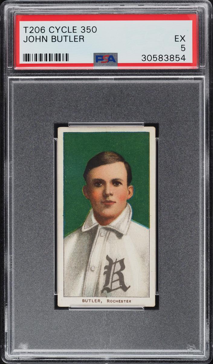 1909-11 T206 Baseball John Butler #NNO PSA 5