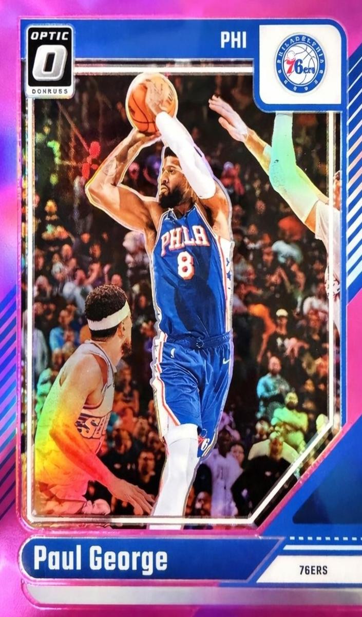 2024 Donruss Optic Basketball Pink Paul George #110