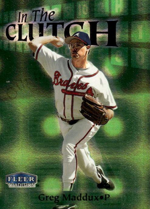 1998 Fleer Tradition Baseball Greg Maddux #11 IC