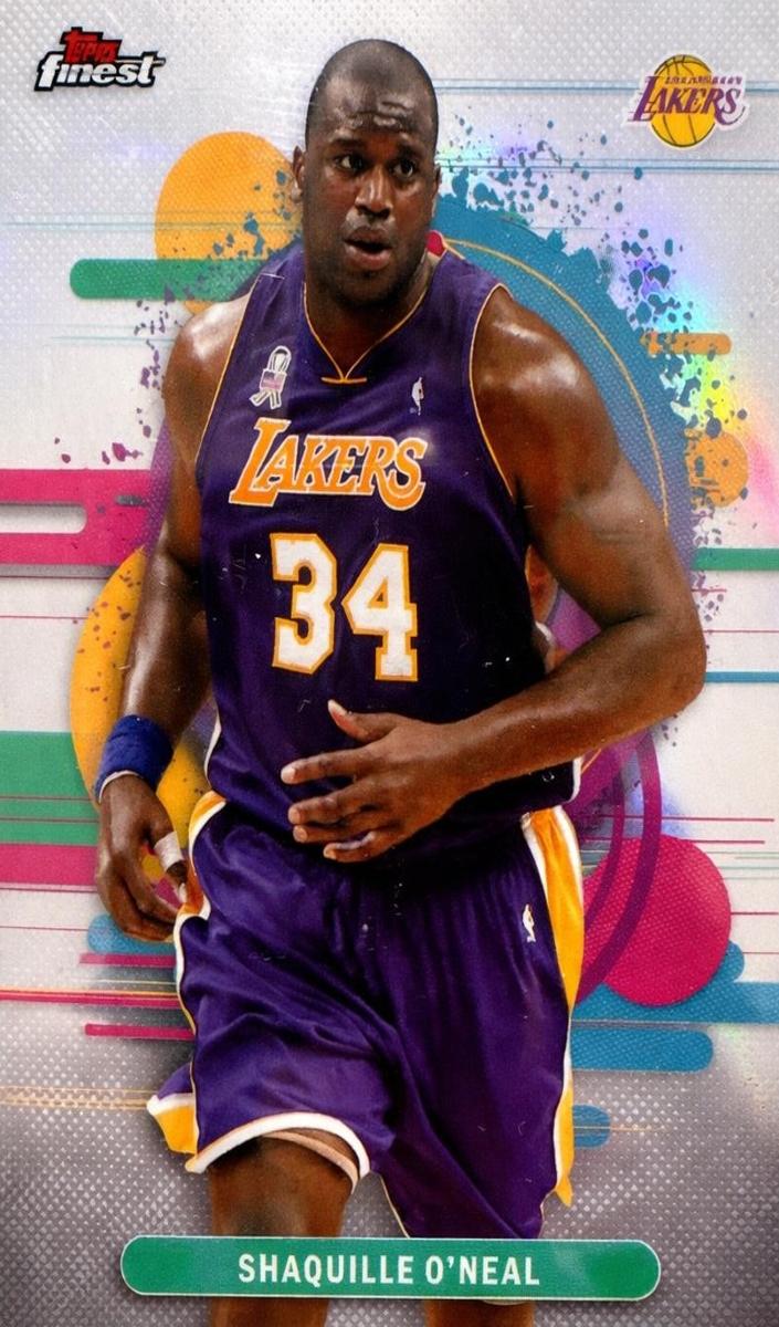 2025 Topps Finest Basketball Refractor Shaquille O'Neal #194