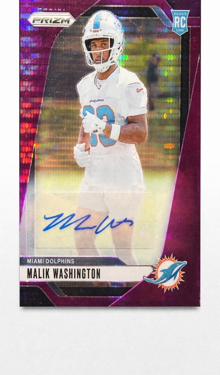 2024 Panini Prizm Football Purple Power Malik Washington #371