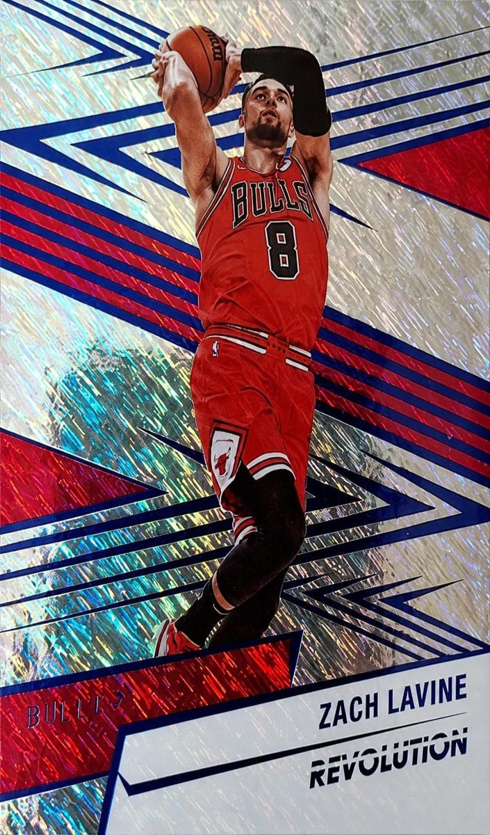 2024 Panini Revolution Basketball Blue Storm Zach LaVine #81