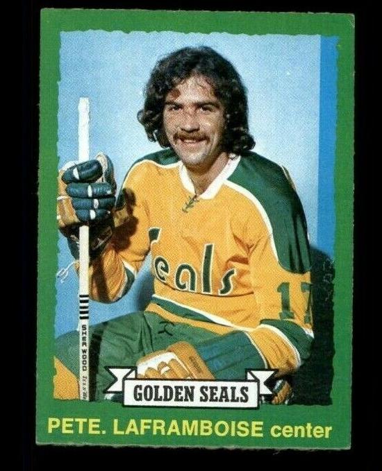 1973 O-Pee-Chee Hockey Pete Laframboise #244 PSA 8