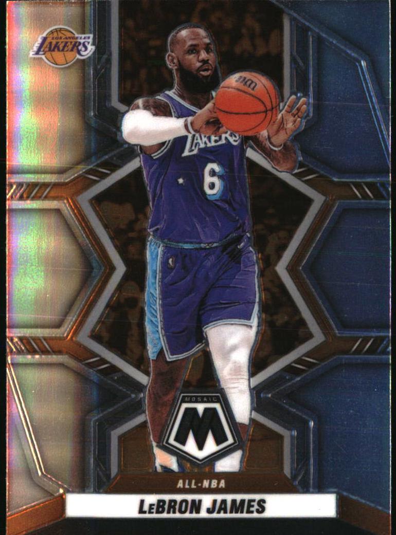 2021 Panini Mosaic Basketball LeBron James #286 PSA 10