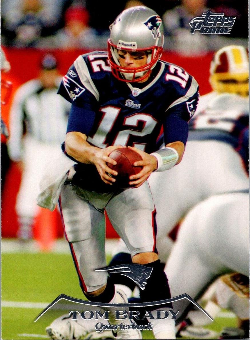 2010 Topps Prime Football Tom Brady #130