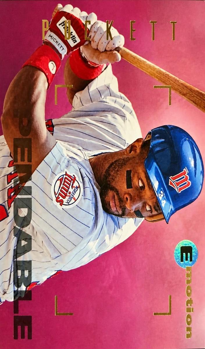 1995 Skybox Emotion Baseball Kirby Puckett #58 PSA 10