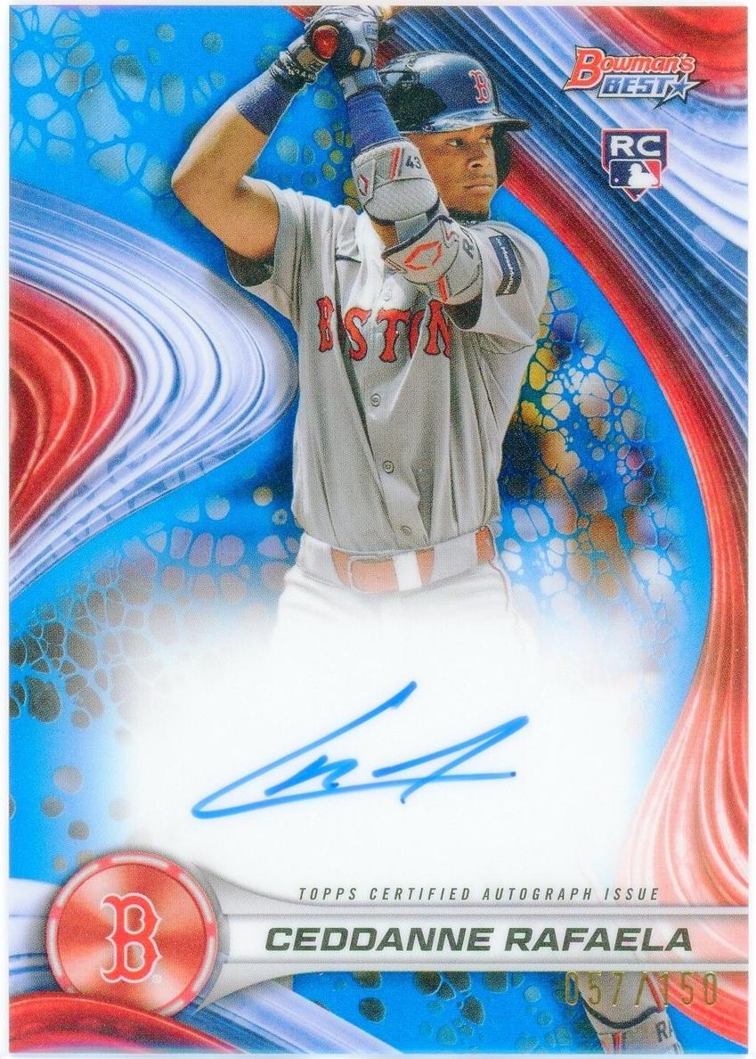 2024 Bowman's Best Baseball Red Ceddanne Rafaela #B24-CR