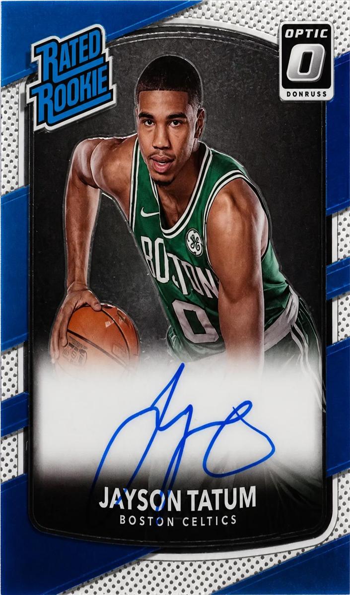 2017 Donruss Optic Basketball Jayson Tatum #198
