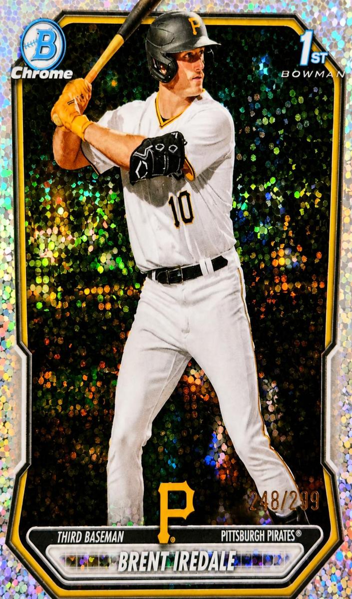 2026 Bowman Baseball Speckle Refractor Brent Iredale #BCP-31