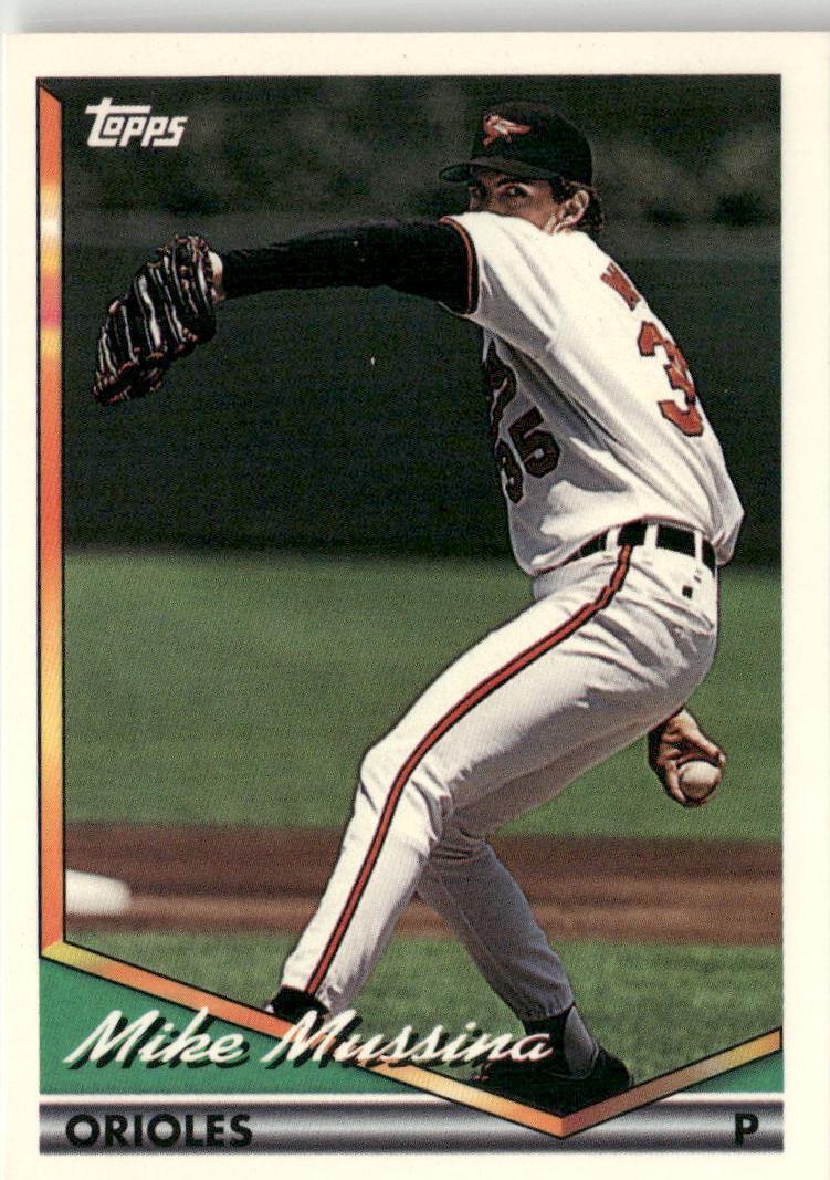1994 Topps Baseball Mike Mussina #598 PSA 10