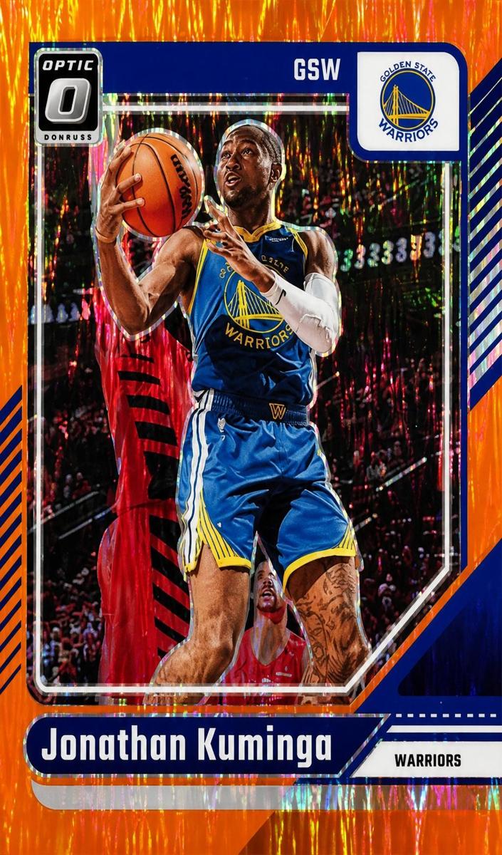 2024 Donruss Optic Basketball Orange Shock Jonathan Kuminga #197