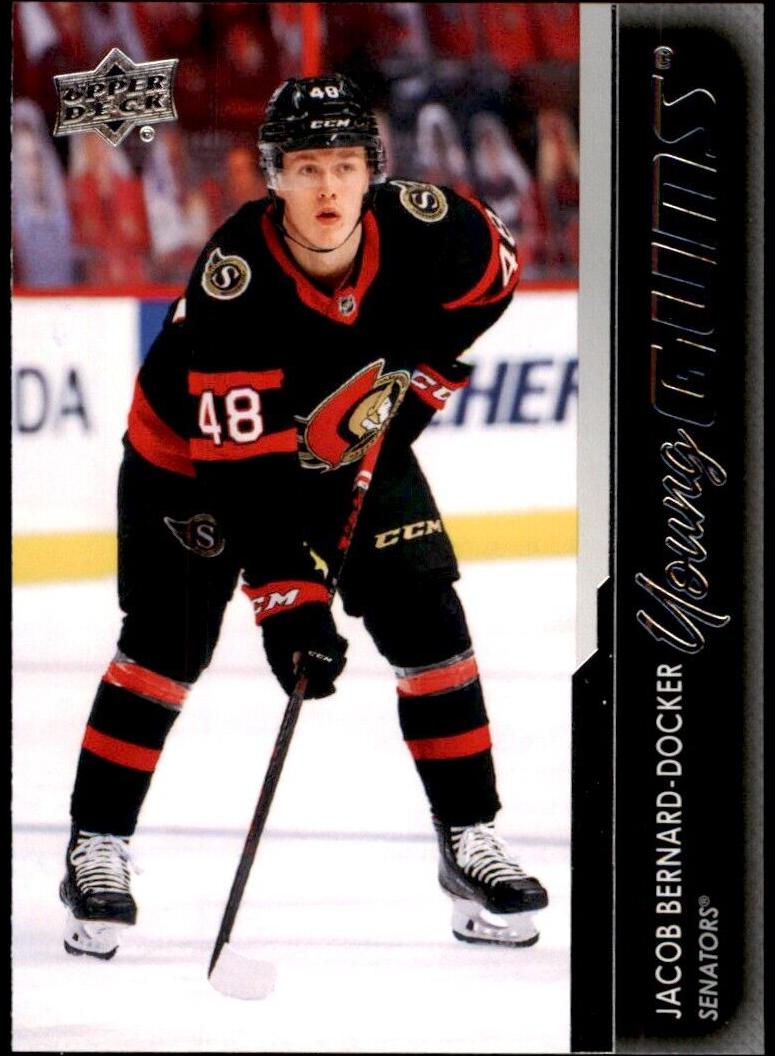 2021 Upper Deck Hockey Jacob Bernard-Docker #495 PSA 9