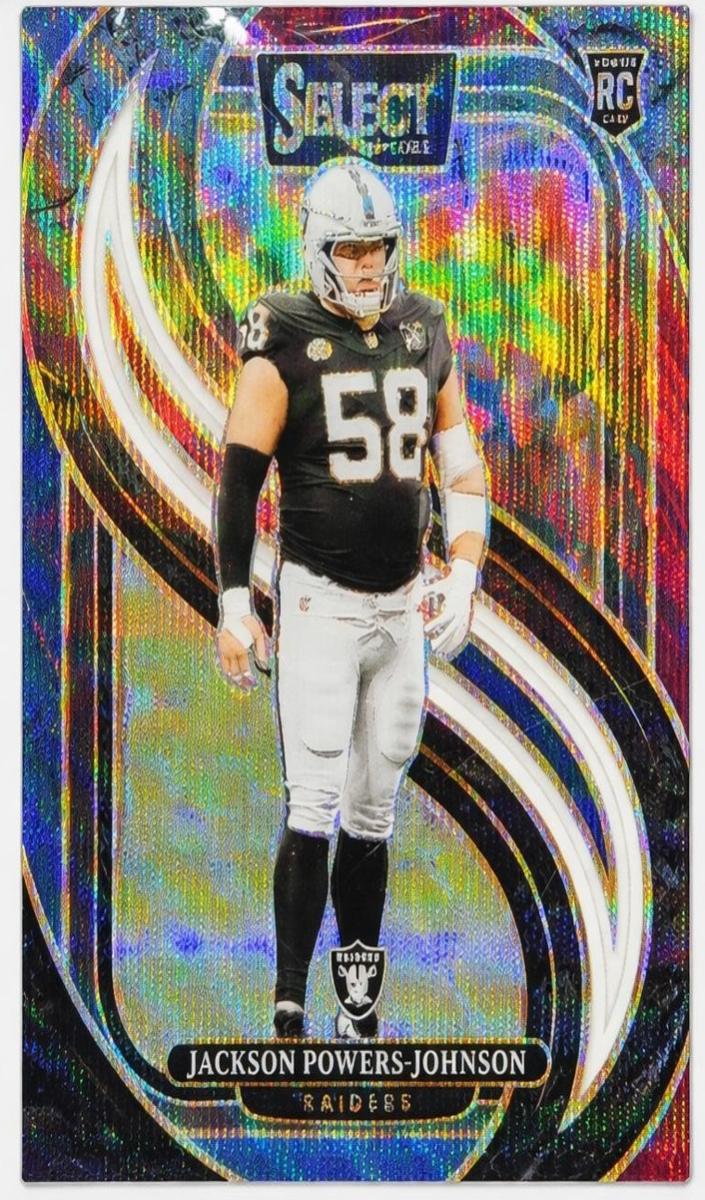 2024 Panini Select Football Tri-Color Jackson Powers-Johnson #148