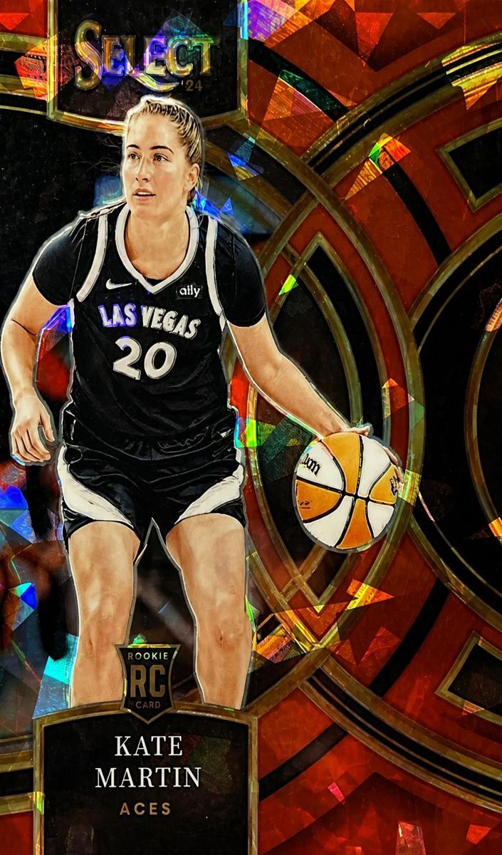 2024 Panini Select WNBA Basketball Red Ice Kate Martin #144