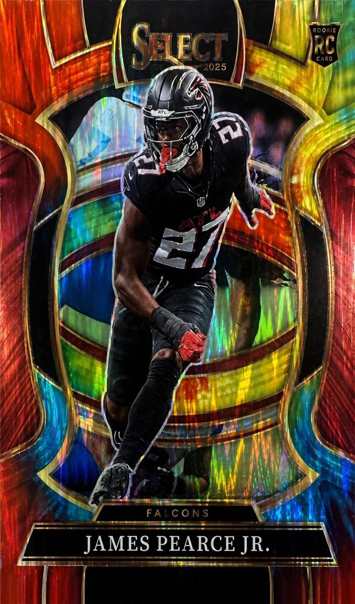 2025 Panini Select Football Tie-Dye James Pearce Jr. #48