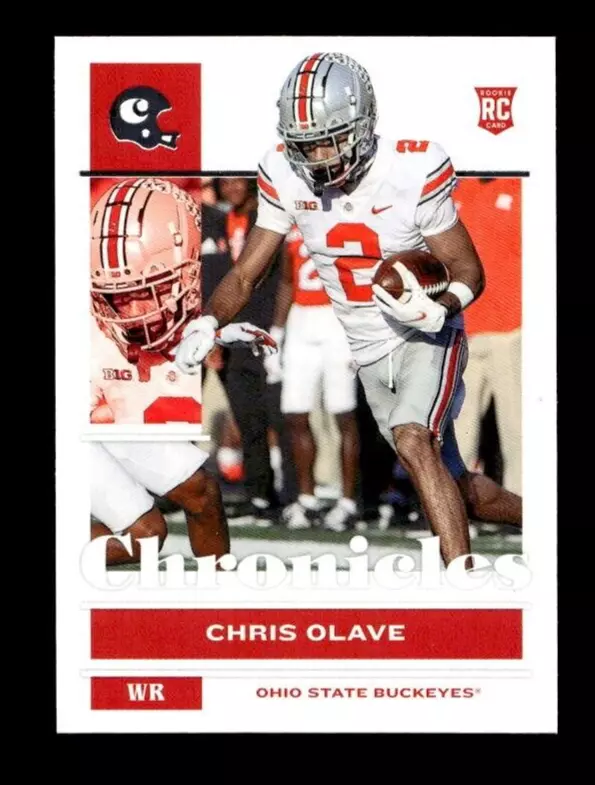 2022 Panini Chronicles Draft Picks Football Chris Olave #10