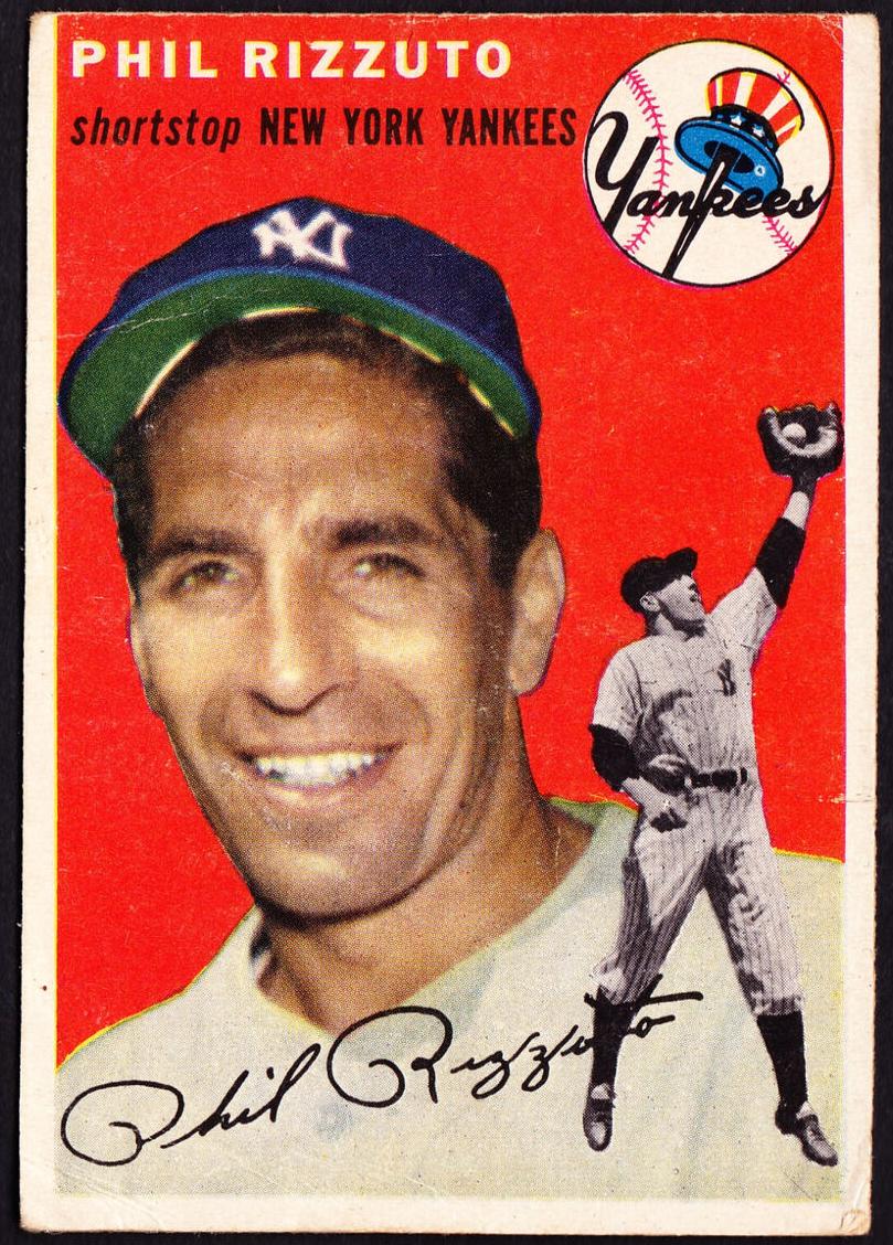 1954 Topps Baseball Phil Rizzuto #17