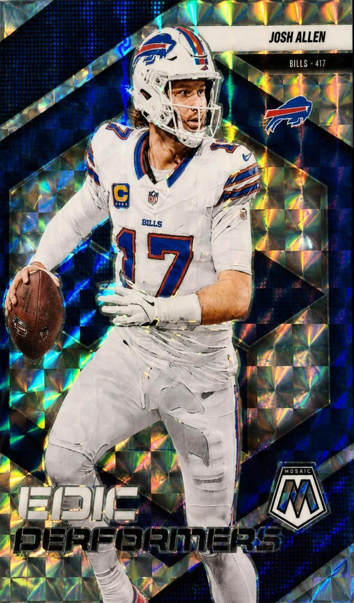 2025 Panini Mosaic Football Mosaic Josh Allen #9
