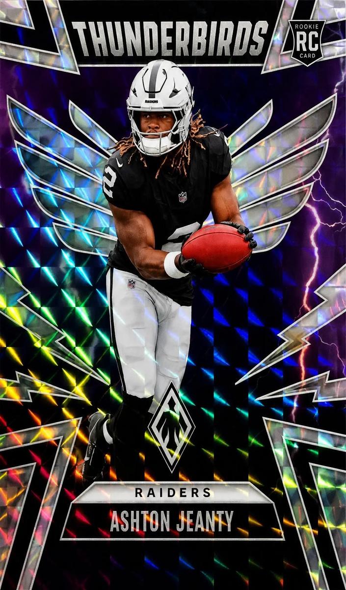 2025 Panini Phoenix Football Silver Hyper Ashton Jeanty #27