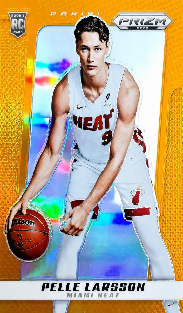 2024 Panini Prizm Deca Basketball Orange Pelle Larsson #70