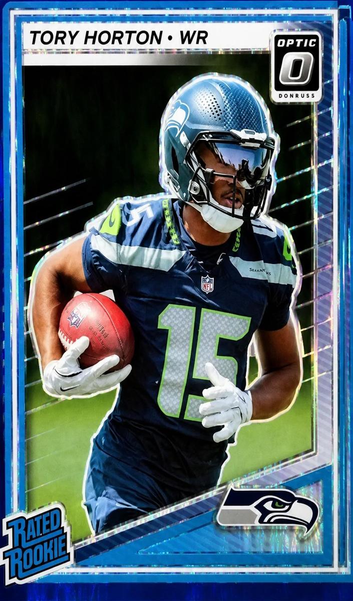 2025 Donruss Optic Football Purple Shock Tory Horton #295
