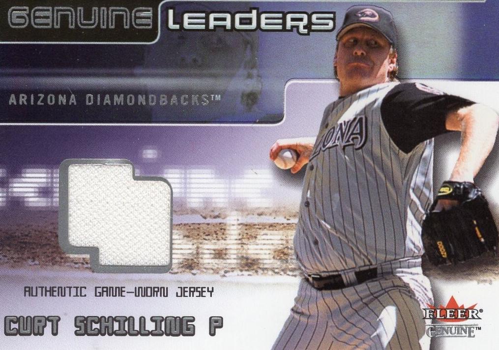 2002 Fleer Genuine Baseball Curt Schilling #NNO BGS 8.5
