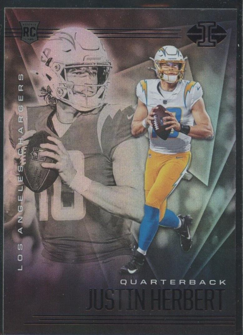 2020 Panini Illusions Football Base Retail Justin Herbert #7 PSA 10