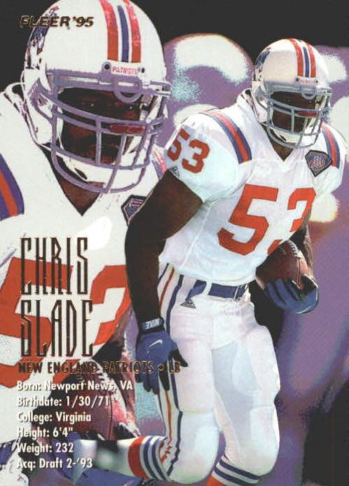 1995 Fleer Football Chris Slade #258