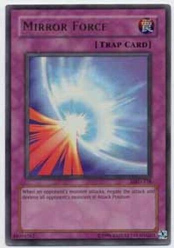 2002 Yu-Gi-Oh! Metal Raiders 1st Edition Mirror Force #MRD-138