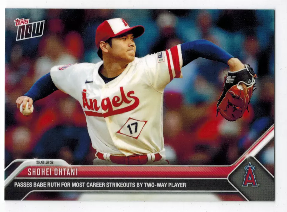 2023 Topps Now Baseball Shohei Ohtani #262 PSA 10