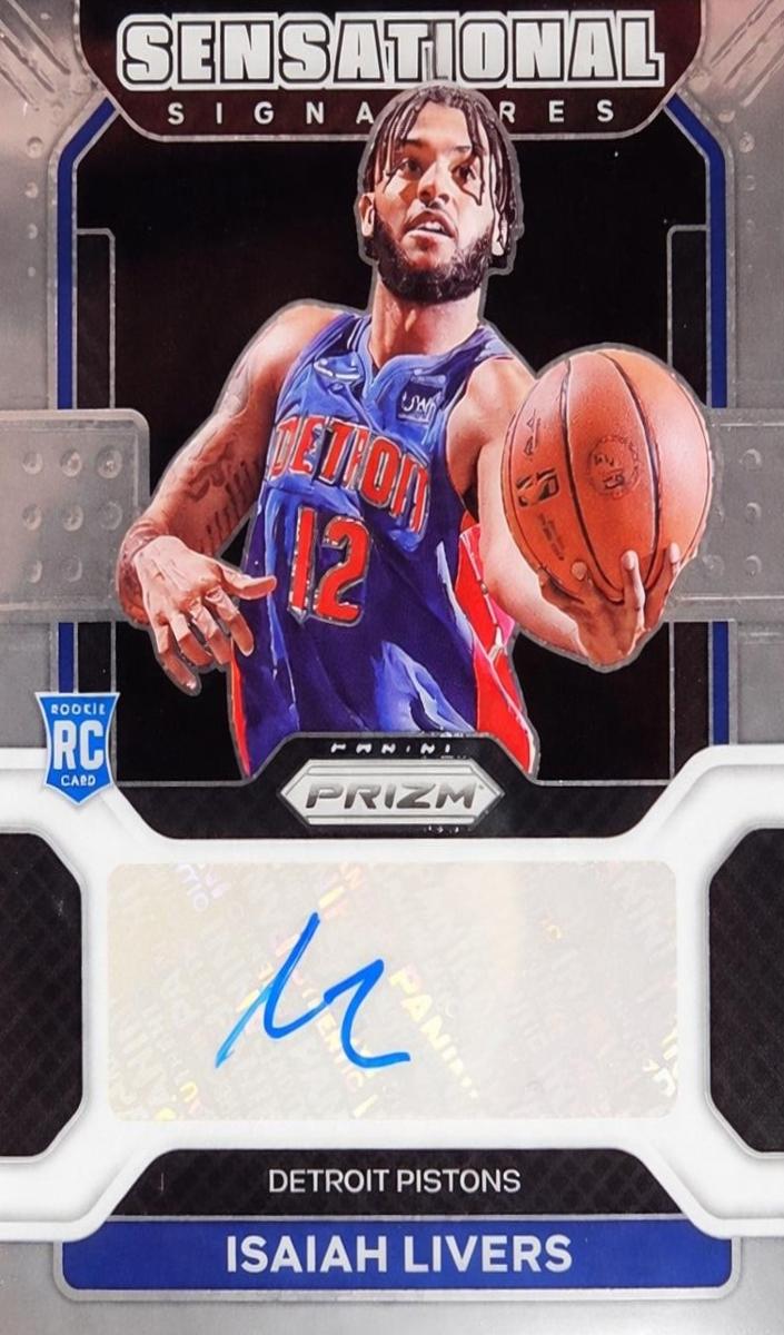 2021 Panini Prizm Basketball Isaiah Livers #SS-ILV
