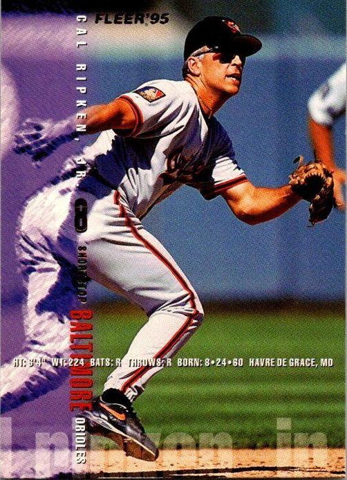 1995 Fleer Baseball Cal Ripken Jr. #19